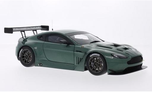 Diecast model cars Aston Martin Vantage v12 GT3 metallic green 2013 Plain Body Version 1/18 AUTOart