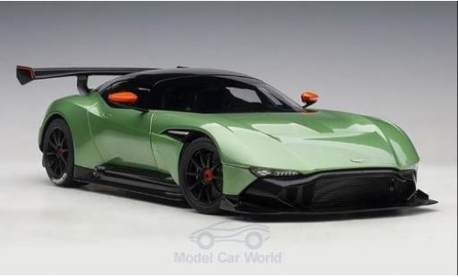 Diecast model cars Aston Martin Vulcan track metallic green/carbon 2015 1/18 AUTOart