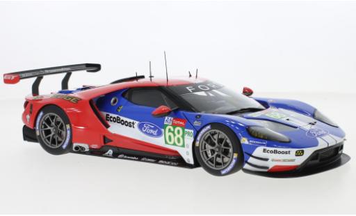 Diecast model cars Ford GT GTE No.68 24h Le Mans 2019 1/18 AUTOart