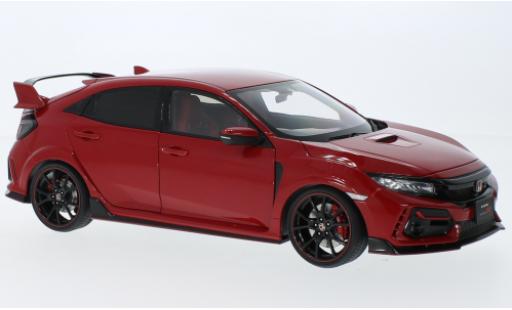 Diecast model cars Honda Civic Type R (FK8) red RHD 2021 1/18 AUTOart