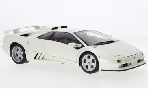 Diecast model cars Lamborghini Diablo SE30 Jota metallise white 1995 1/18 AUTOart