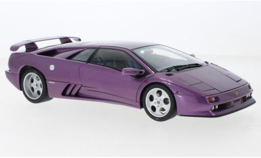 Diecast model cars Lamborghini Diablo SE30 Jota metallise purple 1993 1/18 AUTOart