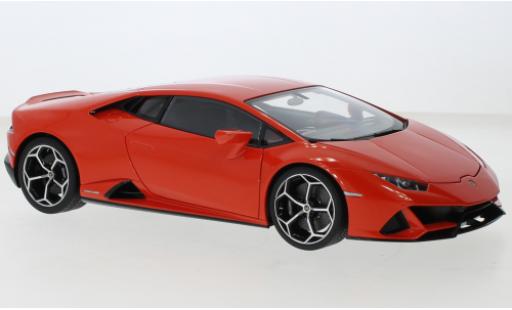 Diecast model cars Lamborghini Huracan Evo orange 2019 1/18 AUTOart