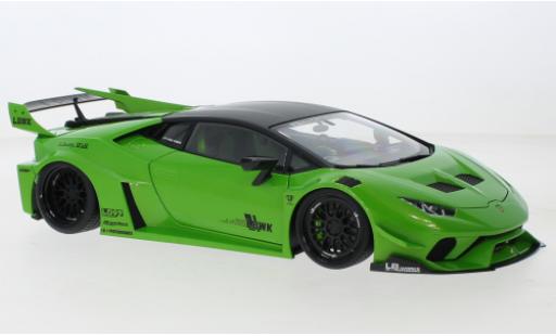 Diecast model cars Lamborghini Huracan LB Silhouette Works GT Liberty Walk mattgreen 2019 1/18 AUTOart