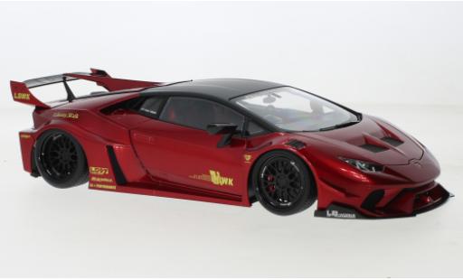 Diecast model cars Lamborghini Huracan LB Silhouette Works GT Liberty Walk metallise la chaux 2019 1/18 AUTOart