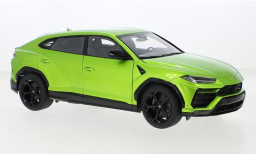 Diecast model cars Lamborghini Urus Base metallise green 2018 1/18 AUTOart