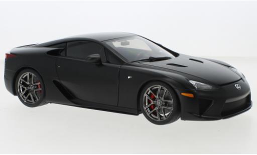 Diecast model cars Lexus LFA Base matt-black 2010 1/18 AUTOart