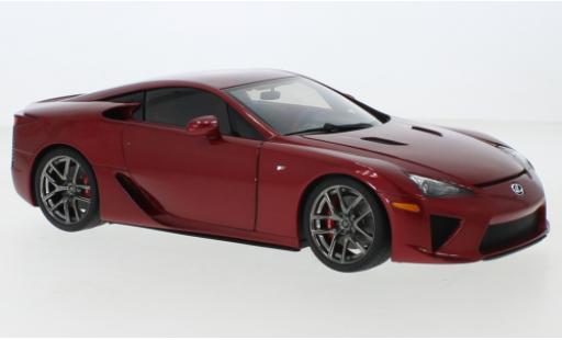 Diecast model cars Lexus LFA Base metallise red 2010 1/18 AUTOart