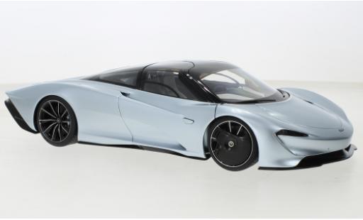 Diecast model cars McLaren Speedtail Base metallise blue /black 2020 1/18 AUTOart