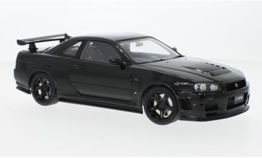 Diecast model cars Nissan Skyline R34 GT-R () Z-Tune black 2005 1/18 AUTOart