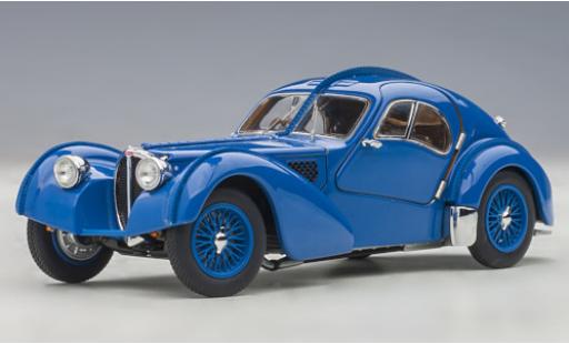 Diecast model cars Bugatti 57 Atlantic SC blue RHD 1938 1/43 AUTOart
