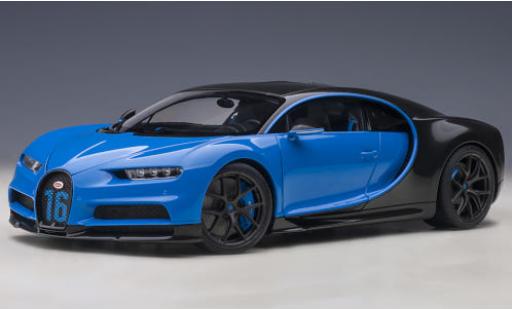 Diecast model cars Bugatti Chiron Sport blue/carbon 2019 1/18 AUTOart