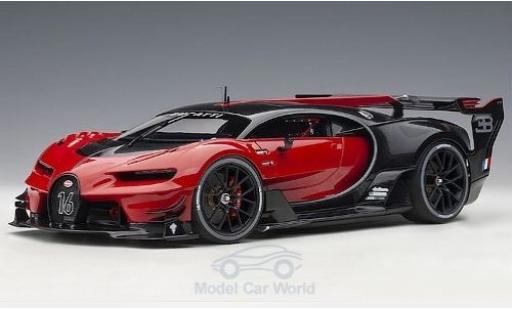 Diecast model cars Bugatti Vision gran turismo GT red/black 2015 1/18 AUTOart