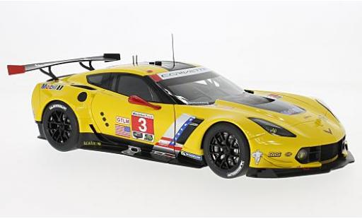 Diecast model cars Chevrolet Corvette Racing (.R) C7.R No.3 Lime Rock Park 2016 A.Garcia/J.Magnussen 1/18 AUTOart