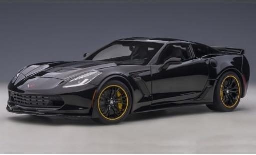 Diecast model cars Chevrolet Corvette Z06 (C7) C7R Edition black/matt-black 2015 1/18 AUTOart