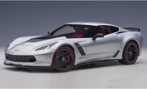 Diecast model cars Chevrolet Corvette Z06 (C7) grey/matt-black 2014 1/18 AUTOart