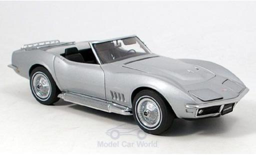 Diecast model cars Chevrolet Corvette Coupe grey 1969 1/18 AUTOart