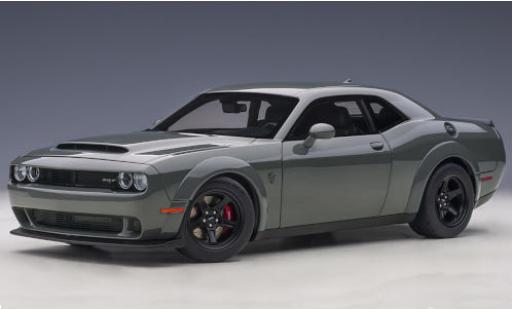 Diecast model cars Dodge Challenger Demon SRT grey 1/18 AUTOart