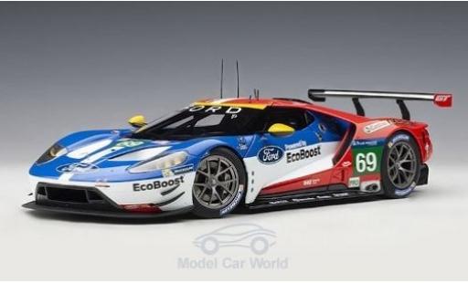 Diecast model cars Ford GT Berlinetta blue 2016 Plain Body Version 1/18 AUTOart