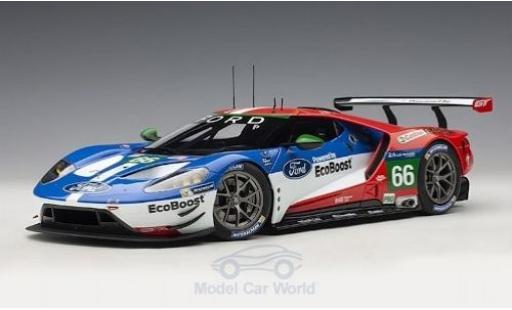 Diecast model cars Ford GT GTE No.66 Chip Ganassi Racing UK 24h Le Mans 2016 B.Johnson/S.M&Atilde;&frac14;cke/O.Pla 1/18 AUTOart
