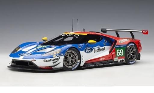 Diecast model cars Ford GT GTE No.69 Chip Ganassi Team USA EcoBoost 24h Le Mans 2016 R.Briscoe/S.Dixon/R.Westbrook 1/18 AUTOart