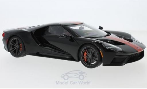 Diecast model cars Ford GT Berlinetta black/orange 2017 1/18 AUTOart