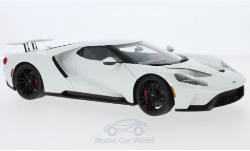 Diecast model cars Ford GT Berlinetta white 2017 1/18 AUTOart