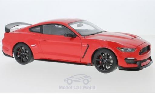 Diecast model cars Ford Mustang Shelby GT350 GT-350R red 2017 1/18 AUTOart