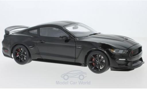 Diecast model cars Ford Mustang Shelby GT350 GT-350R black/matt-black 2017 1/18 AUTOart