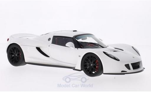 Diecast model cars Hennessey Venom GT white 2010 1/18 AUTOart