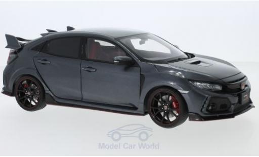Diecast model cars Honda Civic Type R (FK8) anthracite RHD 2017 1/18 AUTOart