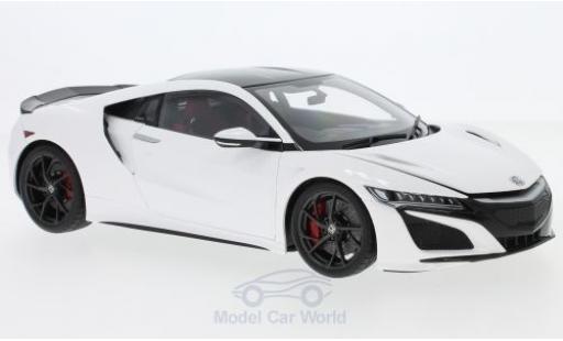 Diecast model cars Honda NSX Base (NC1) white RHD 2016 1/18 AUTOart