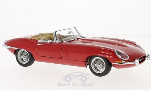 Diecast model cars Jaguar E-Type Roadster Series I 3.8 red 1/18 AUTOart