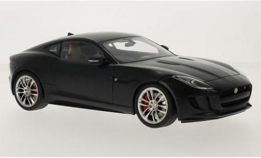 Diecast model cars Jaguar F-Type R Coupe matt-black RHD 2015 1/18 AUTOart