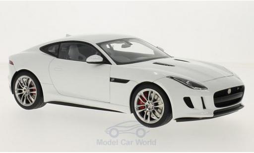 Diecast model cars Jaguar F-Type R Coupe white RHD 2015 1/18 AUTOart