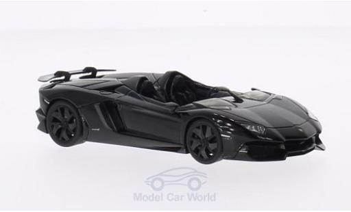 Diecast model cars Lamborghini Aventador J black 2012 1/43 AUTOart