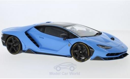 Diecast model cars Lamborghini Centenario Coupe metallic blue 1/18 AUTOart