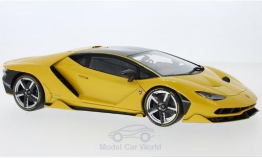Diecast model cars Lamborghini Centenario Coupe metallic yellow 1/18 AUTOart