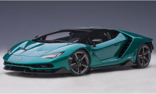 Diecast model cars Lamborghini Centenario Coupe metallic green/carbon 2016 1/18 AUTOart