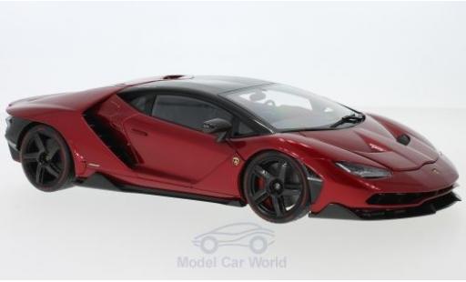 Diecast model cars Lamborghini Centenario Coupe metallic red 2017 1/18 AUTOart