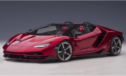 Diecast model cars Lamborghini Centenario Roadster metallic red 2016 1/18 AUTOart