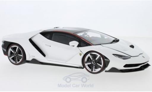 Diecast model cars Lamborghini Centenario Coupe white 1/18 AUTOart
