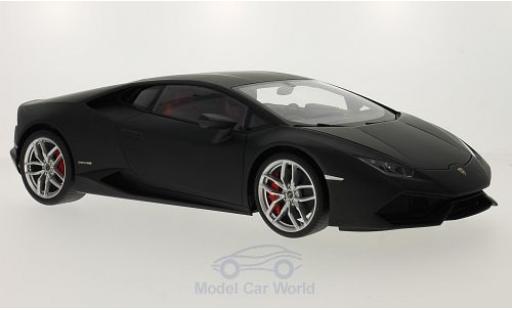 Diecast model cars Lamborghini Huracan LP 610-4 LP610-4 matt-black 2014 1/18 AUTOart