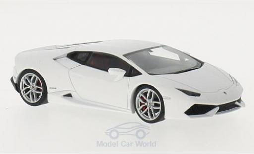 Diecast model cars Lamborghini Huracan LP 610-4 LP610-4 matt-white 2014 1/43 AUTOart