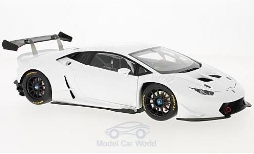 Diecast model cars Lamborghini Huracan Super Trofeo white 2016 1/18 AUTOart