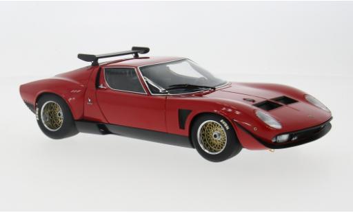 Diecast model cars Lamborghini Miura Jota SVR red 1/18 AUTOart