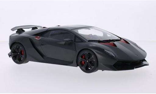 Diecast model cars Lamborghini Sesto Elemento Base matt-grey/carbon 2010 1/18 AUTOart