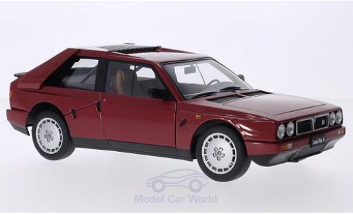 Diecast model cars Lancia Delta S4 metallic red 1985 1/18 AUTOart
