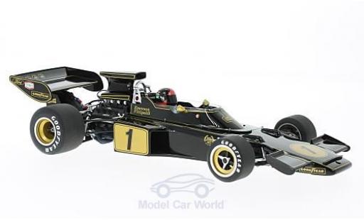 Diecast model cars Lotus 72 72E E No.1 formula 1 1973 with Fahrerfigur E.Fittipaldi 1/18 AUTOart
