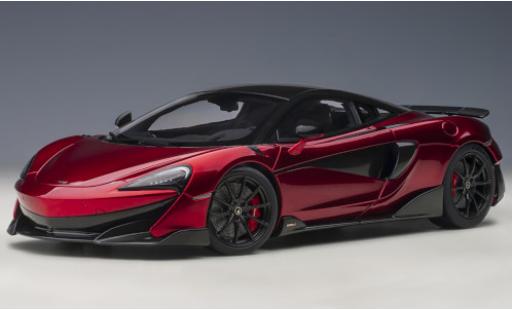 Diecast model cars McLaren 600 Base LT metallic red/black 2019 1/18 AUTOart